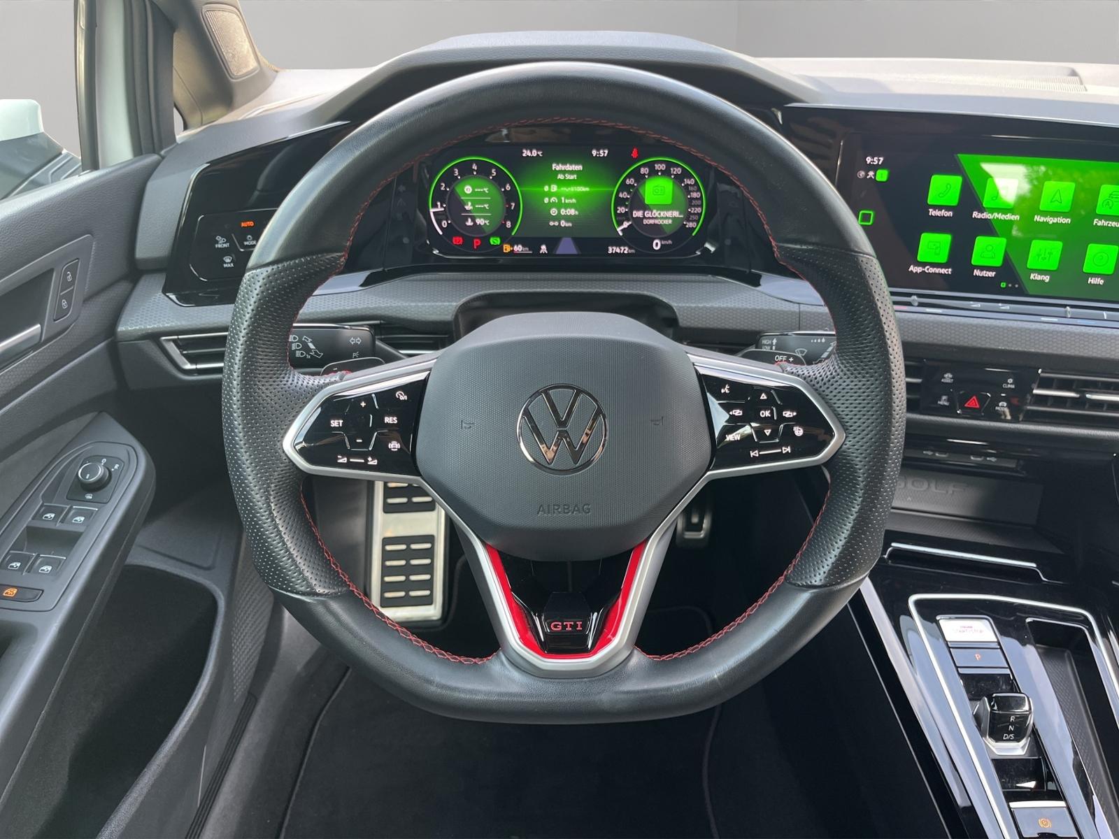 Volkswagen Golf VIII GTI 2.0 TSI App-Connect Sitzheizung LE, миниатюра 13