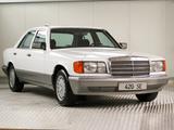 Mercedes-Benz 420 SE W126 BRD Klima eSSD 58.149 KM H-Kennz. - Mercedes-Benz: W126