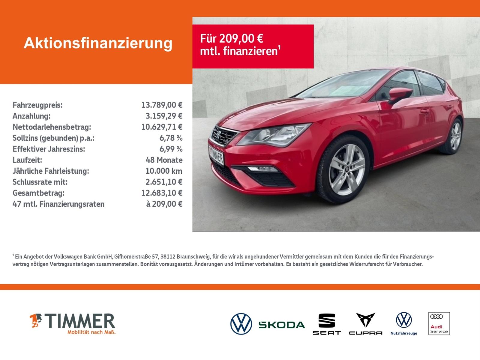 Seat Leon 1.5 TSI FR +NAVI +SHZ +17" DAB +APP-CONN +P