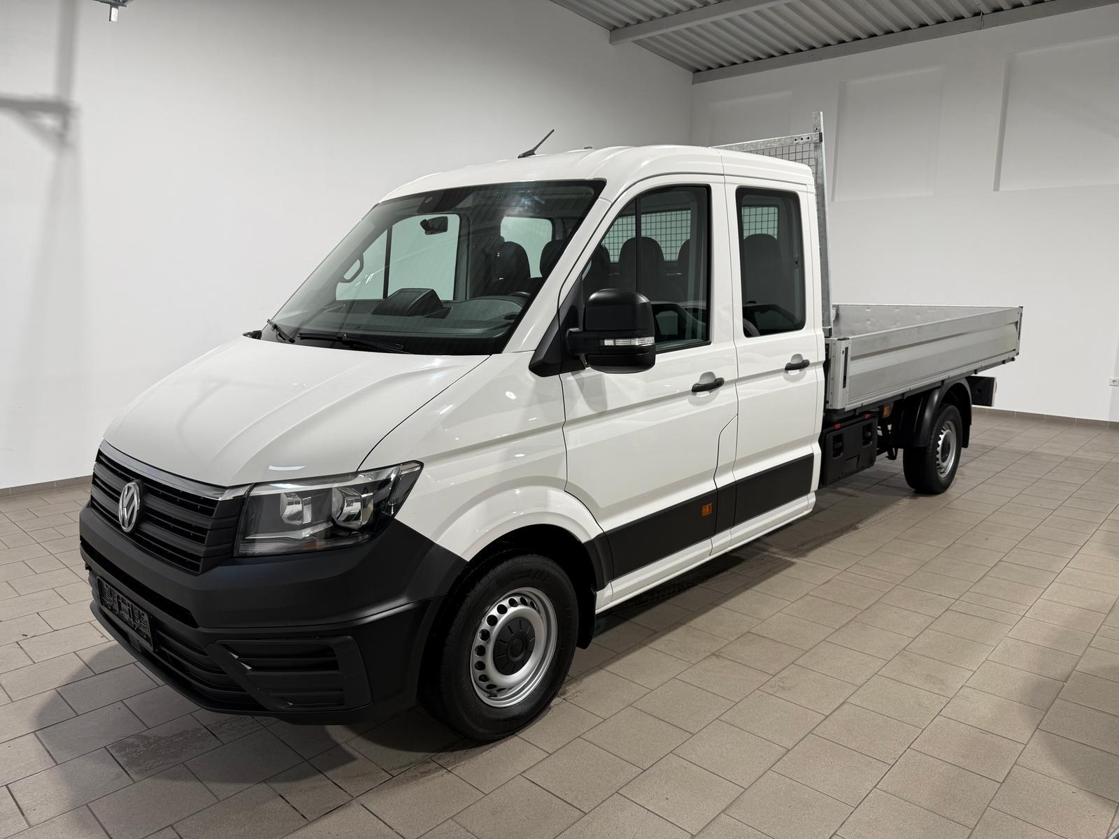 Volkswagen Crafter Pritsche-Doka(7-Si.),LR,Klima,DSG,Standh