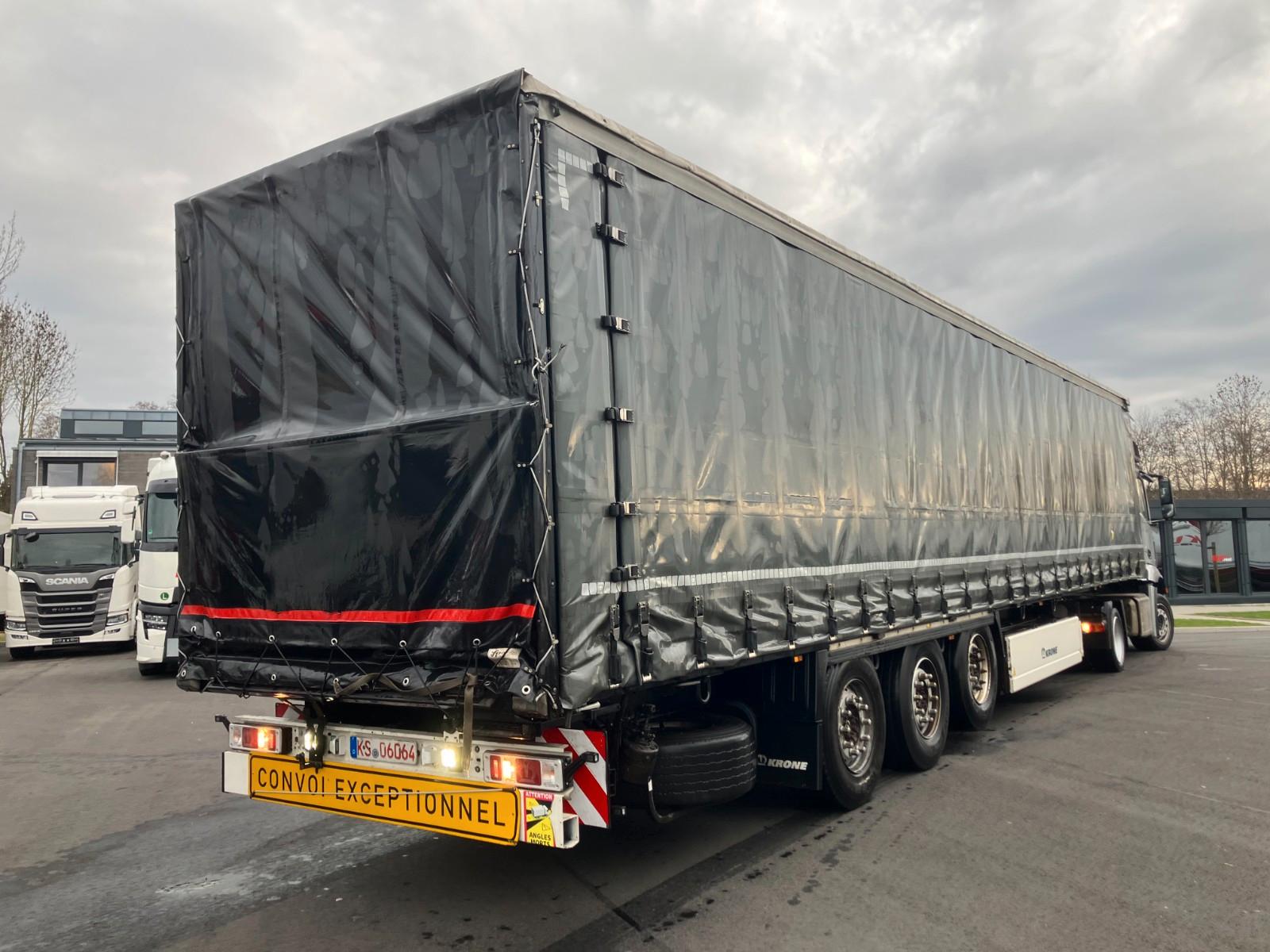 Krone SDR 27  verbreiterbar Schwedenrungen Liftachse