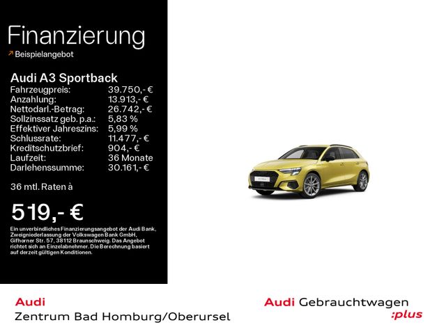 Audi A3 Sportback Advanced 40 TFSI e*Navi*LED*Alu*AHK