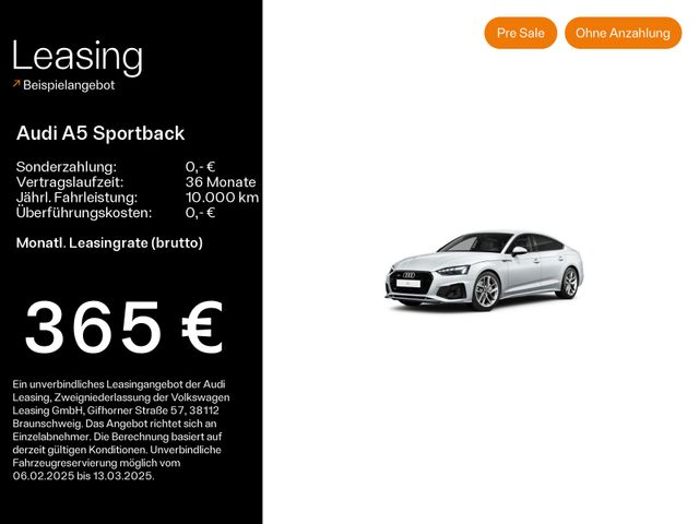 Audi A5 Sportback 40 TFSI quattro S-LINE NAVI*MATRIX*