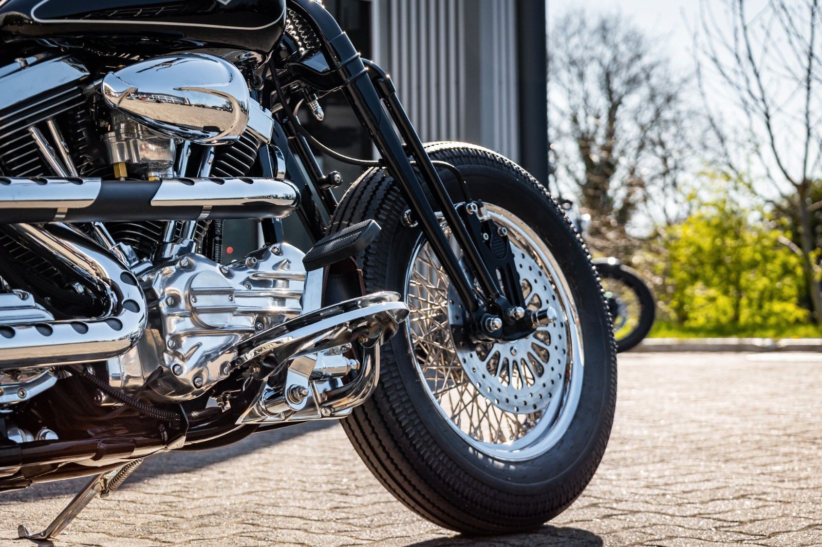 Fahrzeugabbildung Harley-Davidson Heritage Springer FLSTC 1989 Oldschool Custom