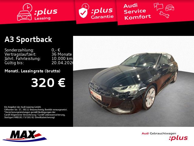 A3 Sportback 35 TDI S-LINE LED+KAMERA+VCP+PDC+
