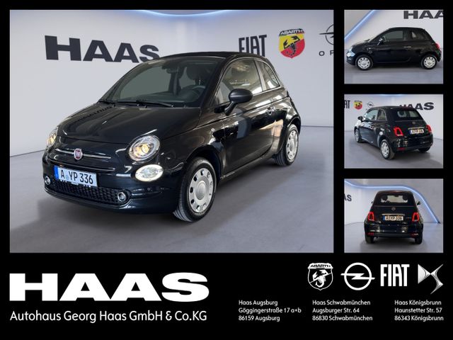 Fiat 500 Cabrio 1.0 Mild Hybrid Klimaanlage,Navi,Temp