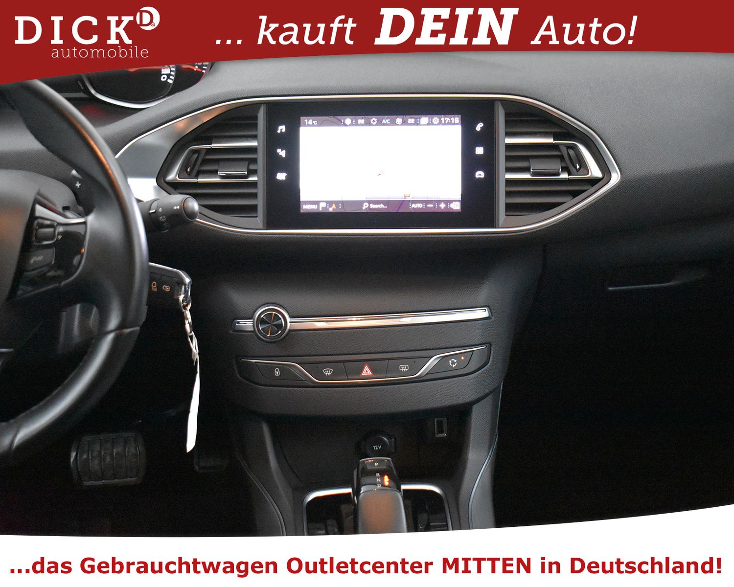 PEUGEOT 308 1.2 Aut. Active Pack NAVI+PDC+TEMP+MFL+APPLE - Image 14