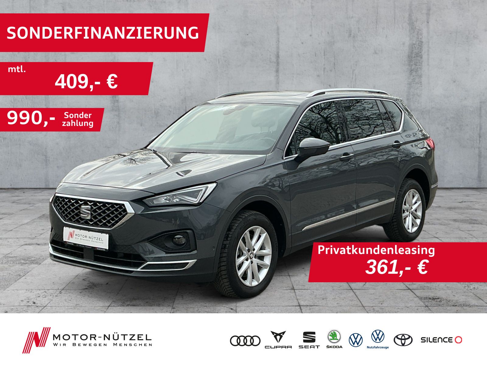 Seat Tarraco 2.0 TDI DSG 4x4 XCELLENCE LED+AHK+PANO