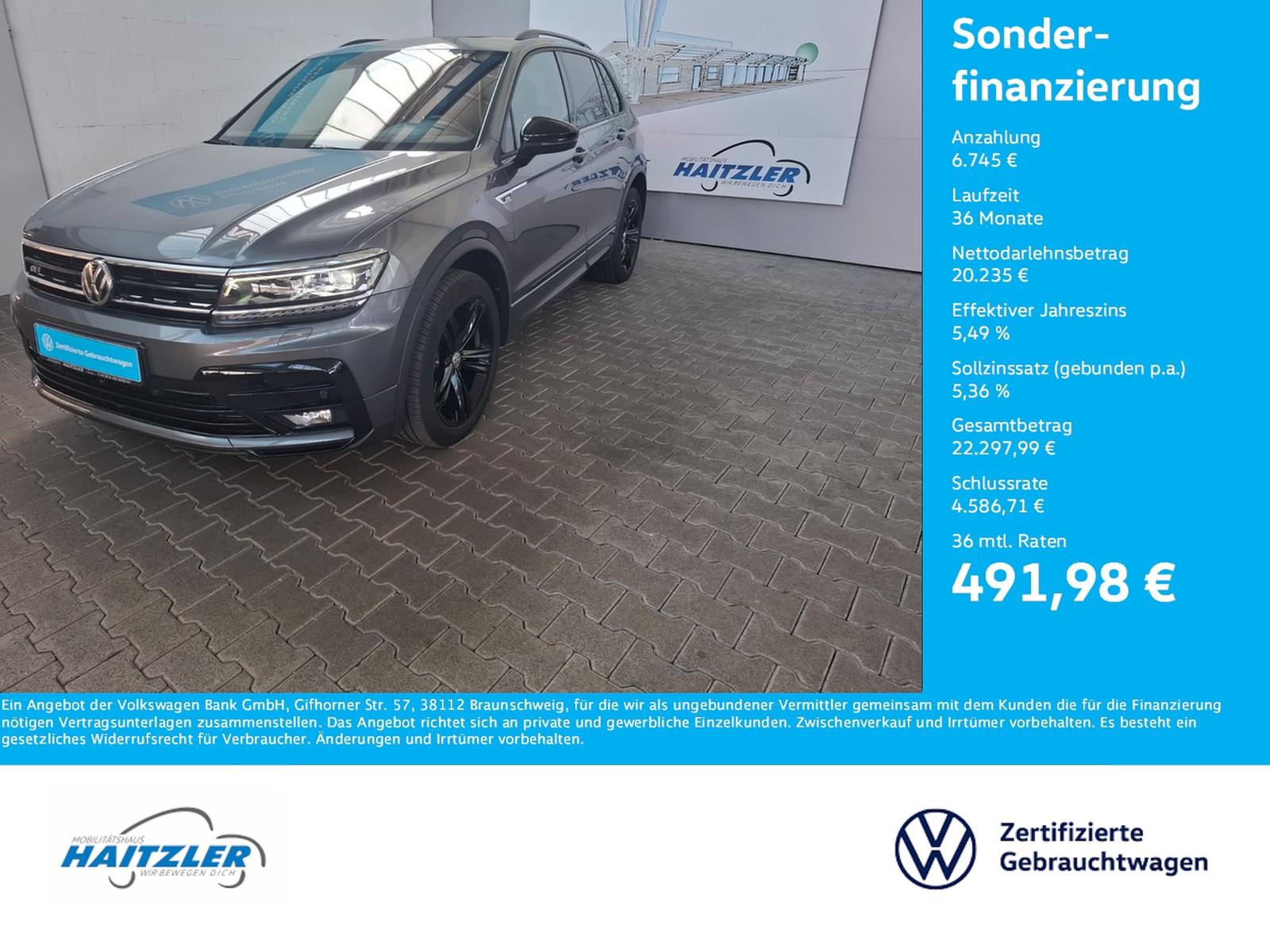 Volkswagen Tiguan Highline 2.0TSI DSG 4-Motion R-Line + AHK