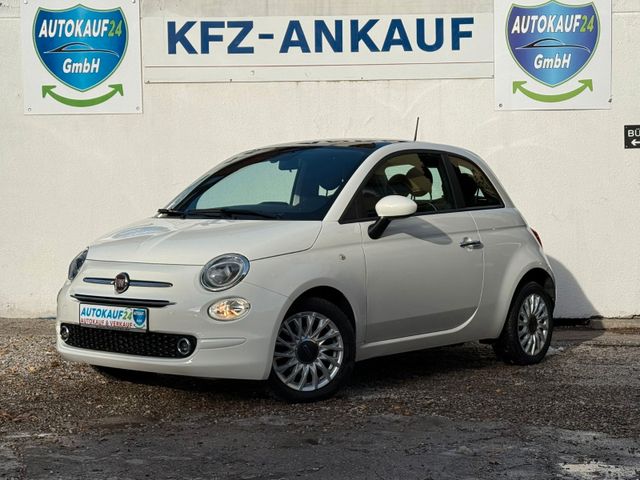 Fiat 500 Lounge *Panoramadach (Glas),*