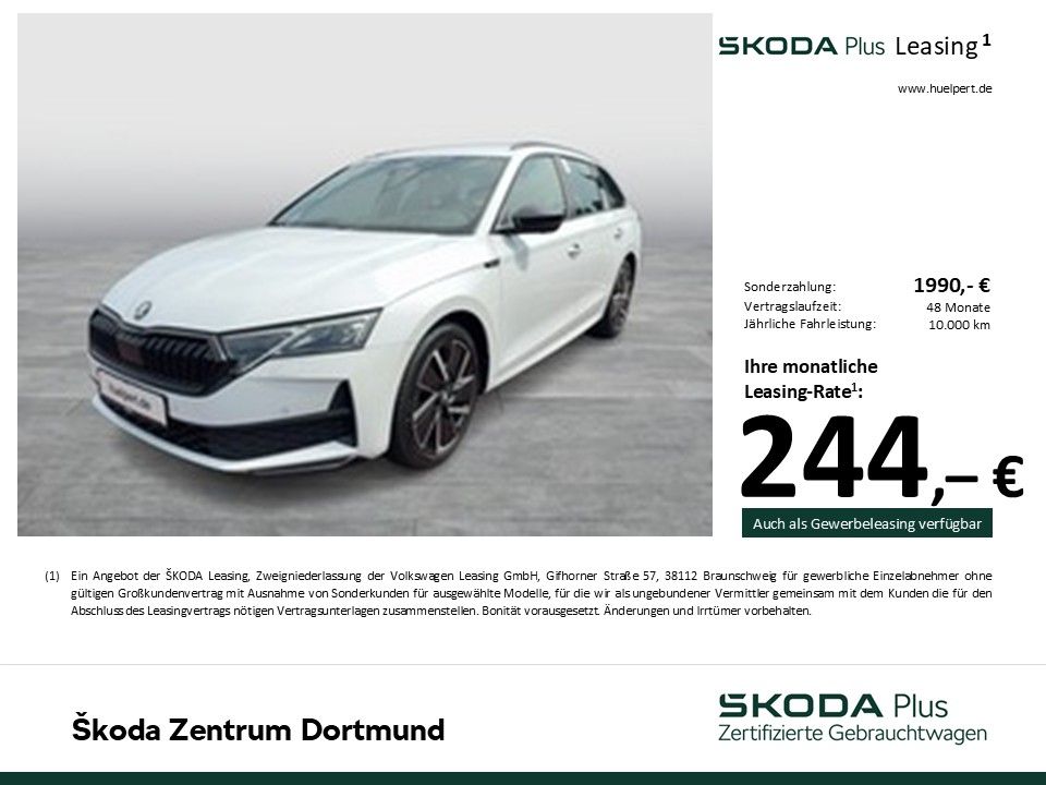 Skoda Octavia Combi 2.0 SPORTLINE 360CAM ACC LM18 NAVI imagem 3