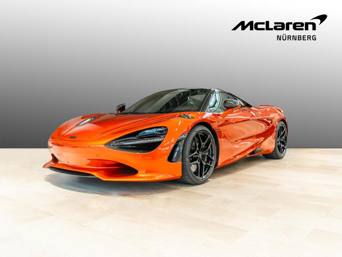 McLaren 750S Spider B&W/MSO Volcano Orange/360°/Lift