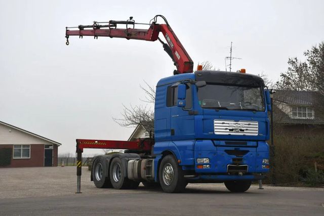 MAN TGA 26.480 6x4 TRUCK/TRACTOR! CRANE/KRAN/GRUE HI