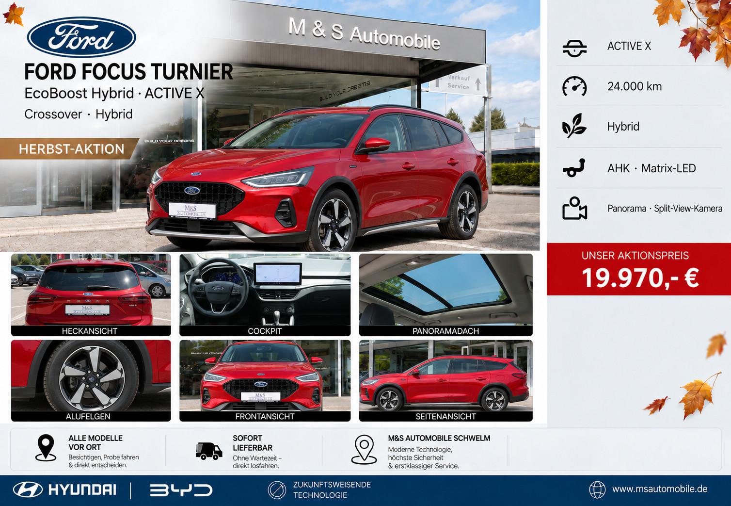 Ford Focus Turnier Active X Cross Over °1.Hand°