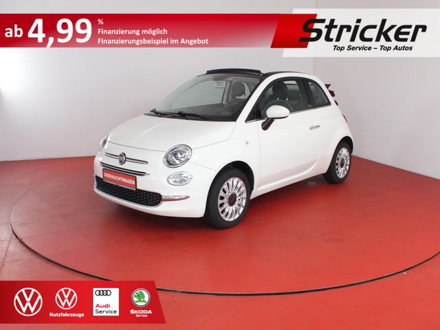 Fiat 500C Lounge 1.2 8V 118,-ohne Anzahlung eFaltdach