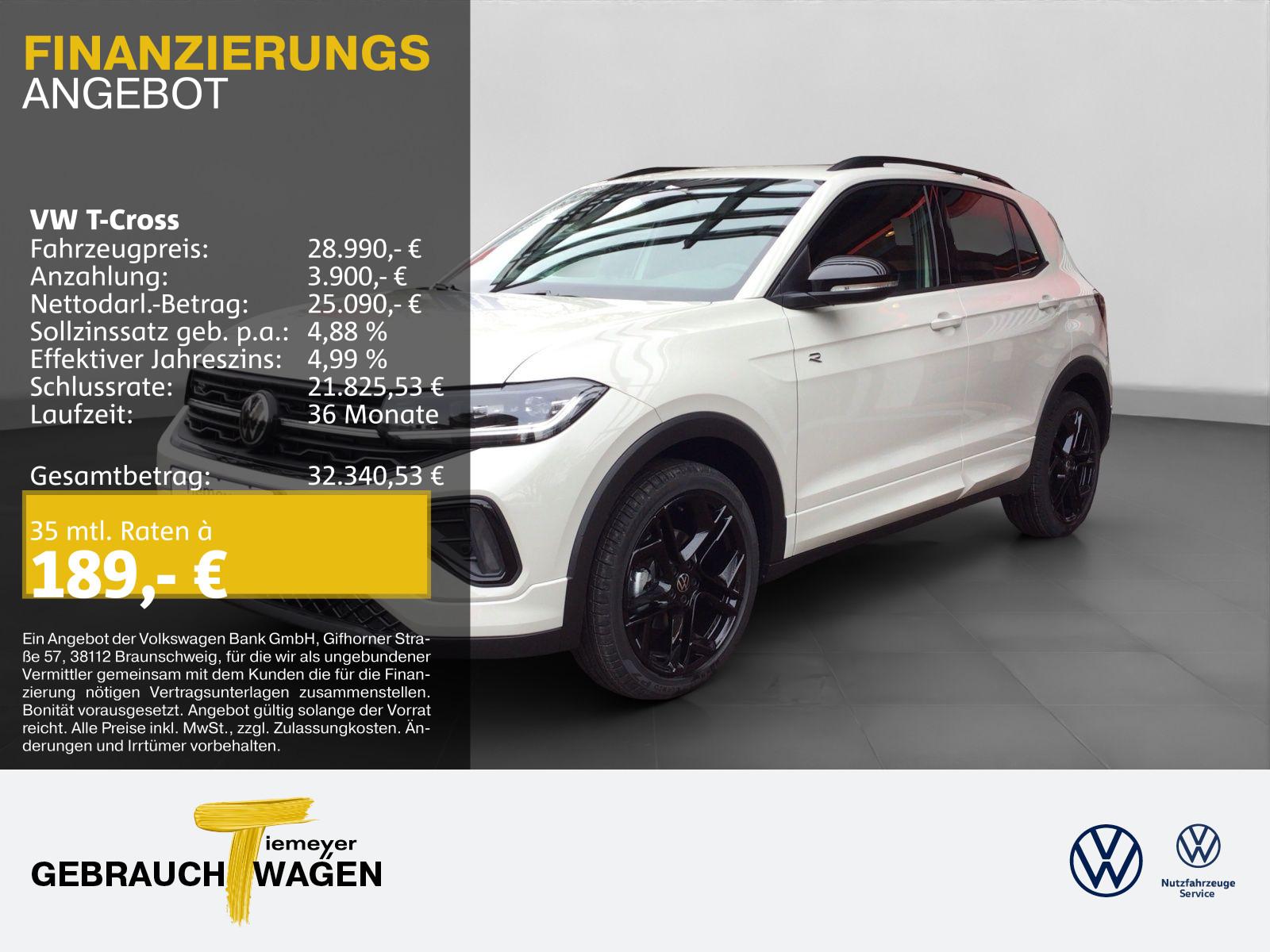 Volkswagen T-Cross 1.0 TSI DSG R-LINE IQ.LIGHT REAR VIEW NA