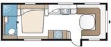 Kabe Imperial 740 TDL KS E8/ 14.326 Euro sparen! - Separate Dusche Wohnwagen
