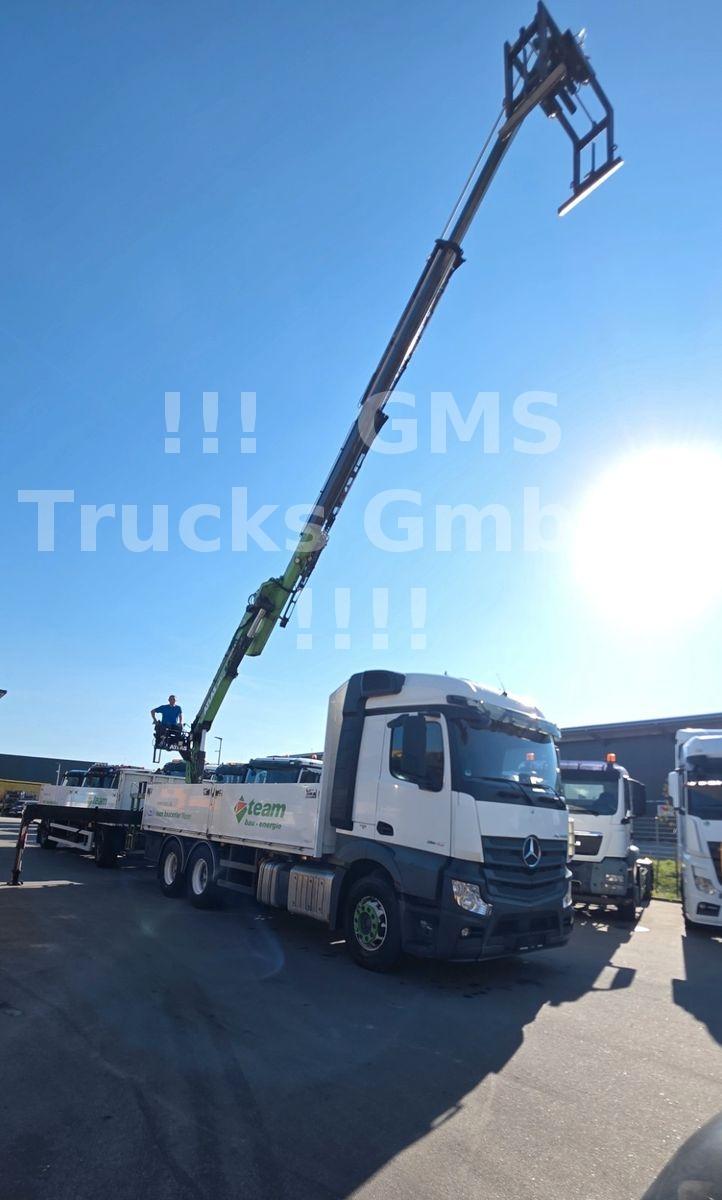Mercedes-Benz Actros 2645 / 6X4 / 17m Atlas Kran 210+Zange