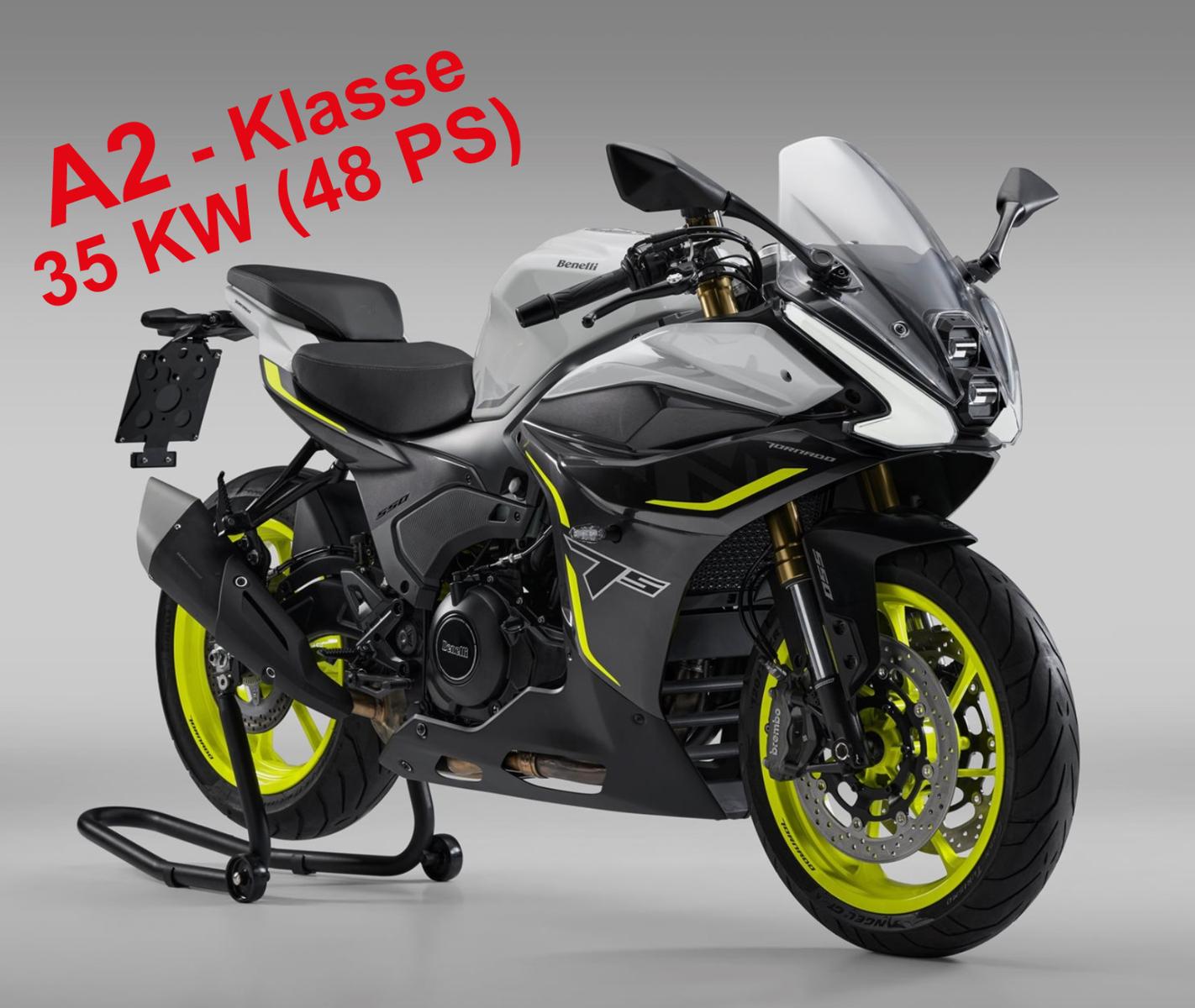 Benelli 550 Tornado Supersport, A2-Ready 35 KW