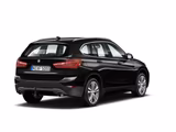 BMW X1 sDrive18d  - BMW X1: Schwarz
