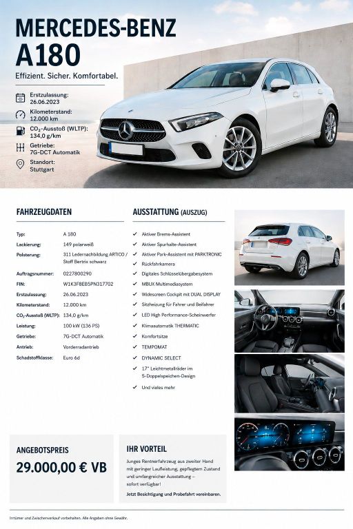 Image of Mercedes-Benz A 180