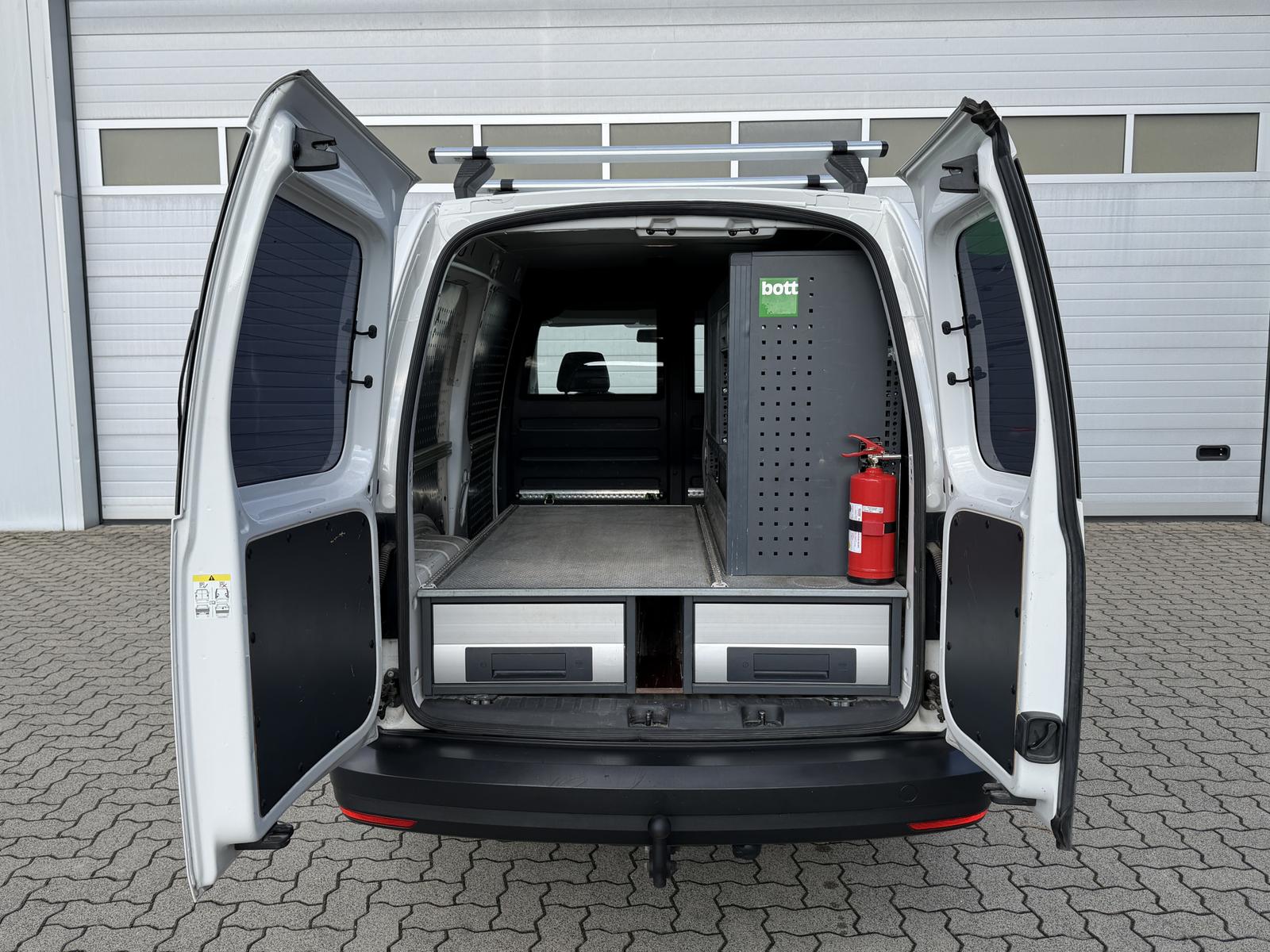 Volkswagen Caddy Maxi Kasten TGI BMT 1-HAND/Regale/AHK/CNG
