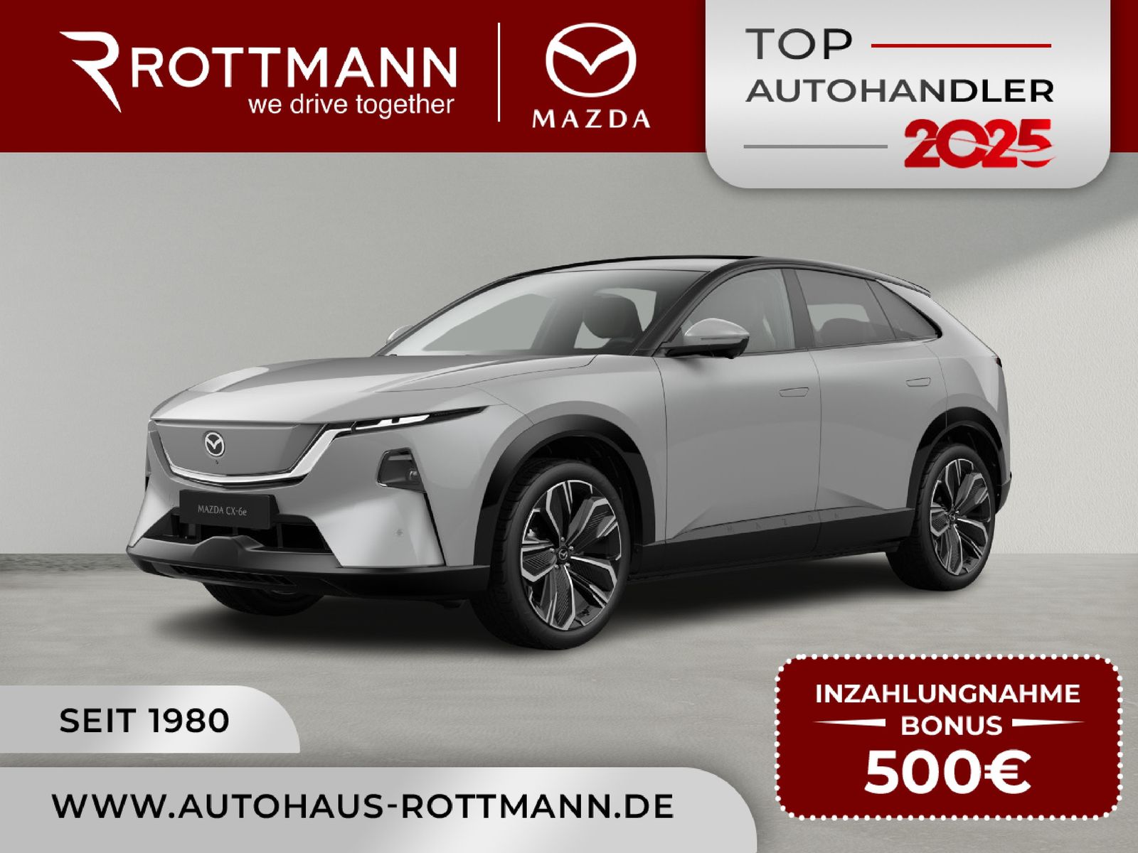 Mazda CX-6e EV 258ps 484km TAKUMI R21 Panoram ACC 360°