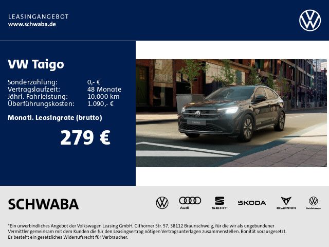 Taigo GOAL 1,0 l TSI DSG *LED*ACC*R-KAM*NAV*AHK*
