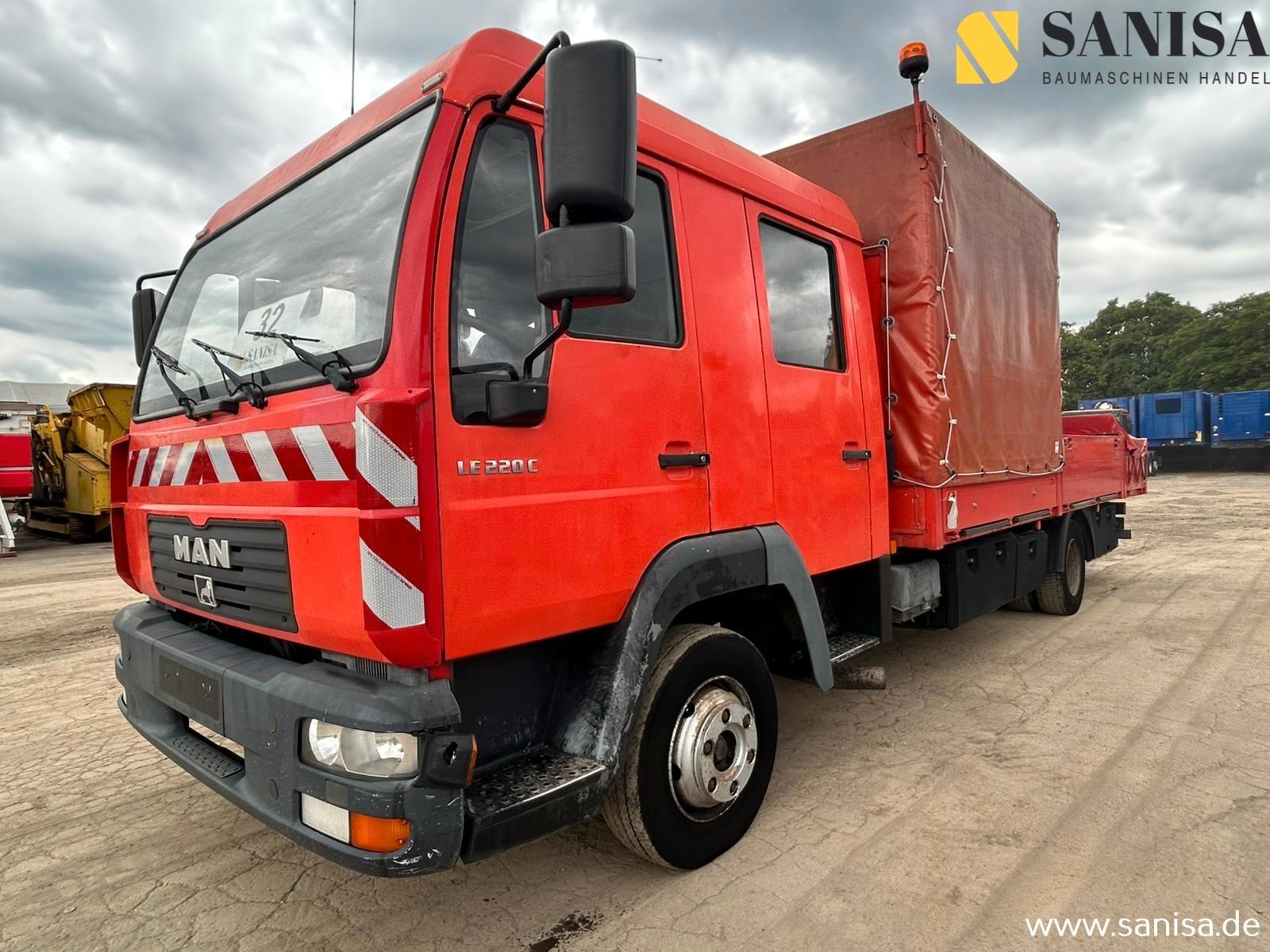 MAN L2000/Pritsche/Plane/Kipper