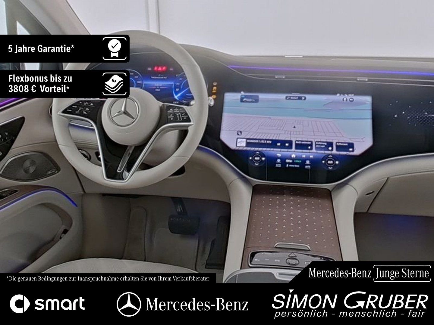 Fahrzeugabbildung Mercedes-Benz EQS 580 4M SUV AMG Line Business Class AHK