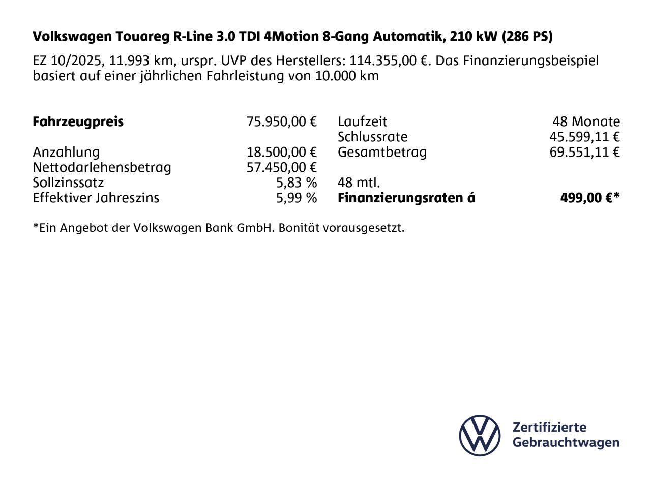 Volkswagen Touareg R-Line 3.0 TDI 4Motion 8-Gang Automatik foto 3