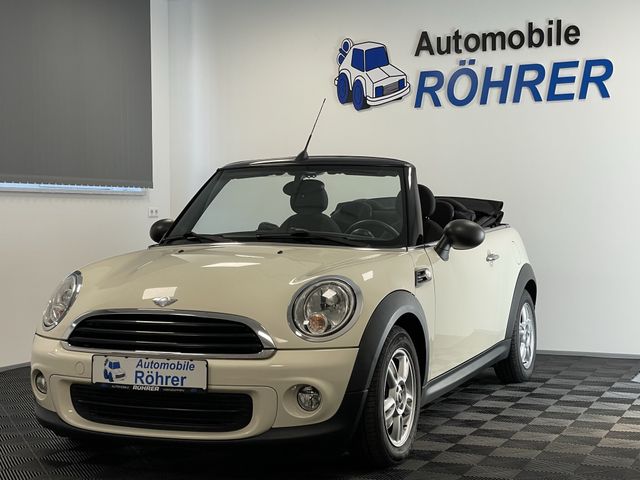 MINI ONE Cabrio Pepper-White Sitzheizung Klima