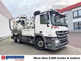 Mercedes-Benz Actros 2536 L 6x2, Müller Saug- und Spülwagen - Autotransporter