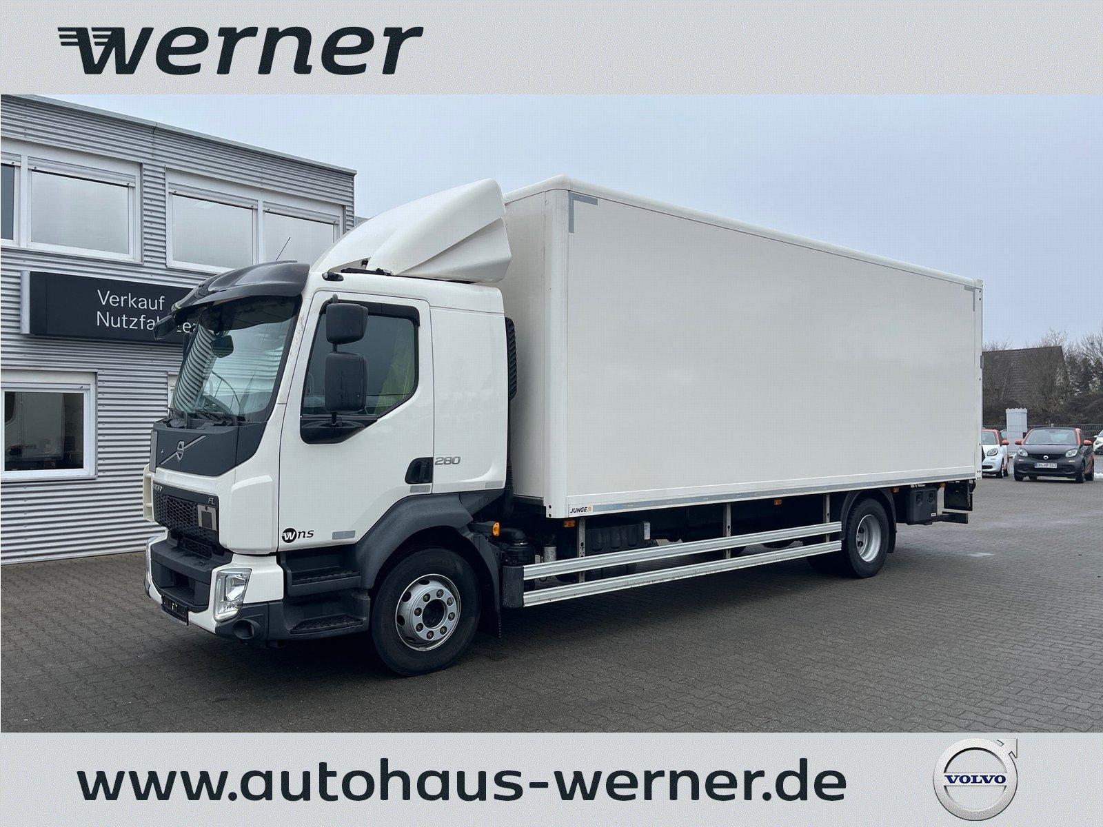 Volvo FL 280 Junge Koffer 7,28m LBW AHK Klima ACC