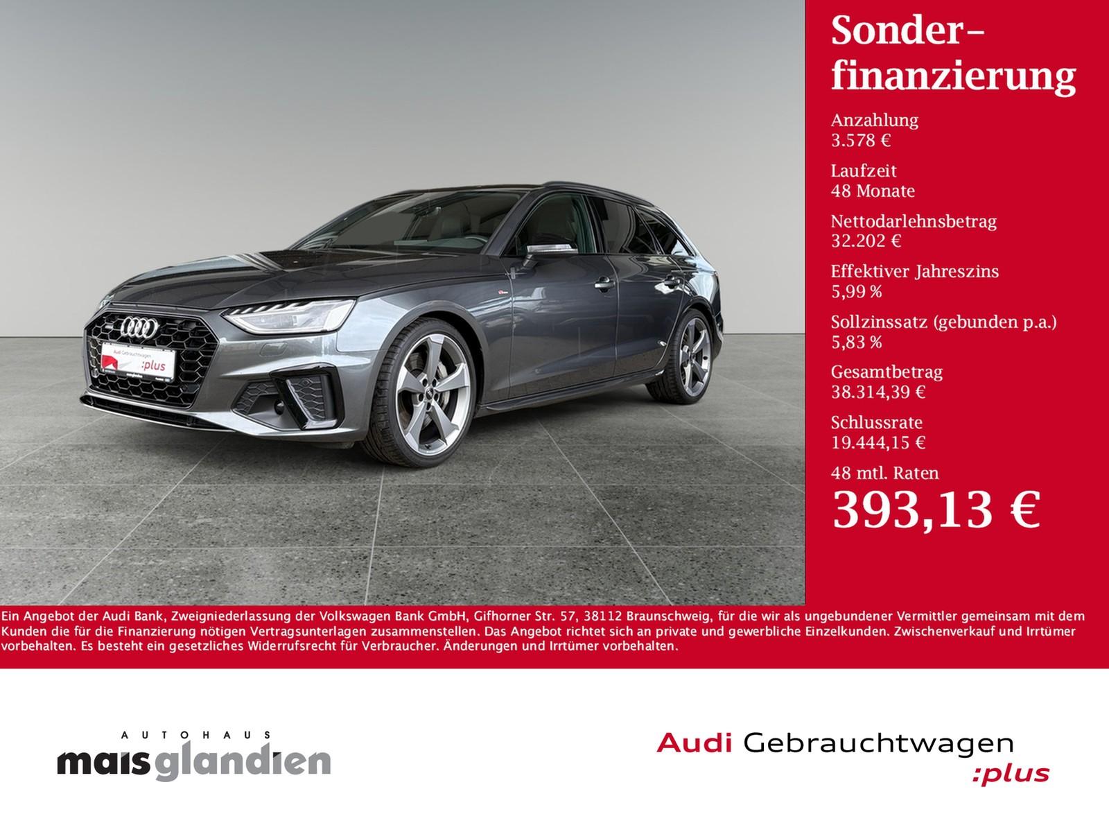 Audi A4 Avant 50 TDI q. 2x S line AHK S-Sportsitze