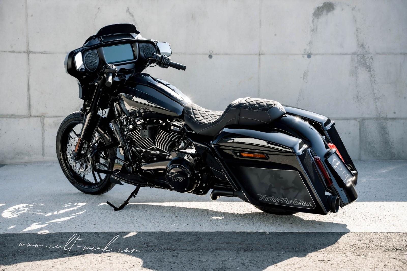 Harley-Davidson STREET GLIDE 25 "FADE CAMOU" LUFT by Cult-Werk