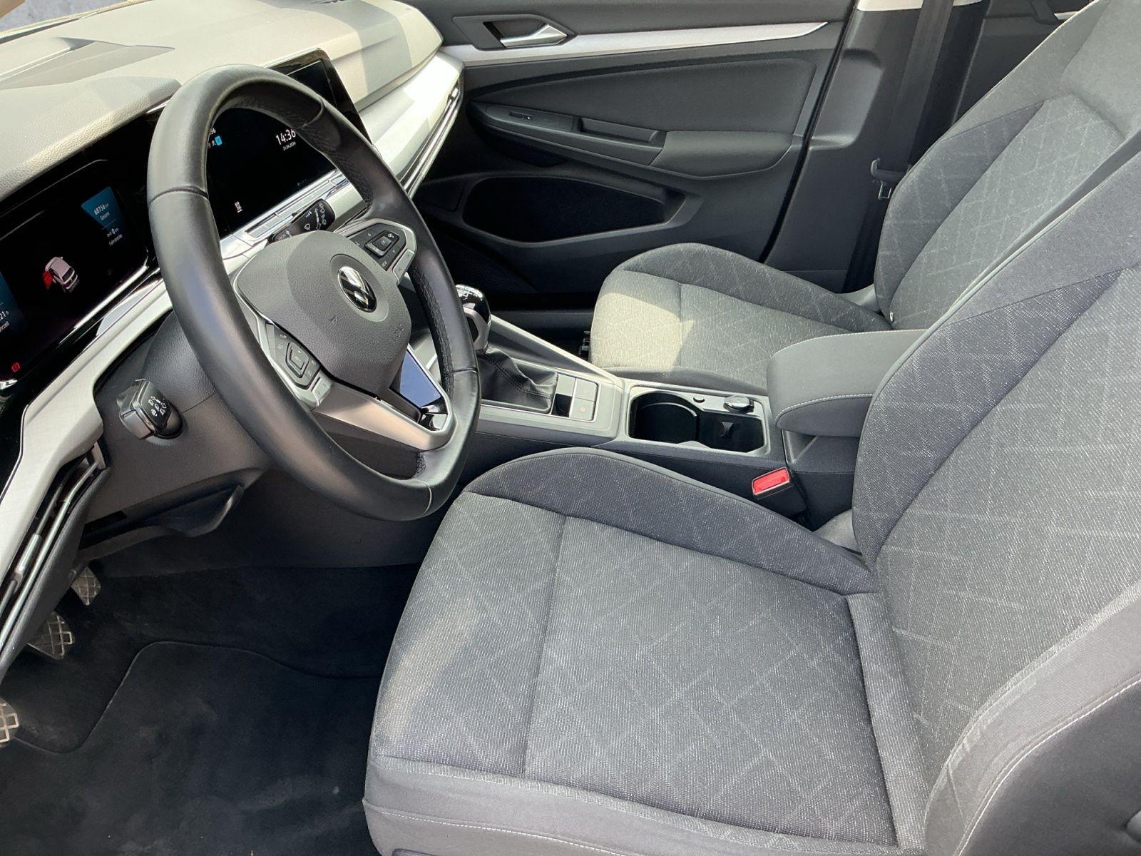 Volkswagen Golf VIII 1.5TSI LIFE LED+NAV+ACC+STDHZG+RFK+PLA, миниатюра 12