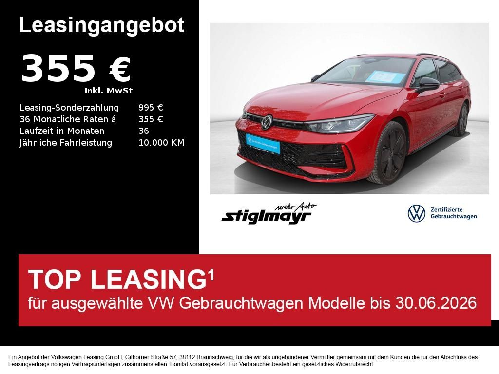 Volkswagen Passat R-Line 1.5 TSI eHybrid DSG PANO+Head-Up