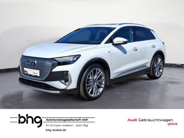 Audi Q4 40 e-tron S line AHK Leder PanoDach Navi conn