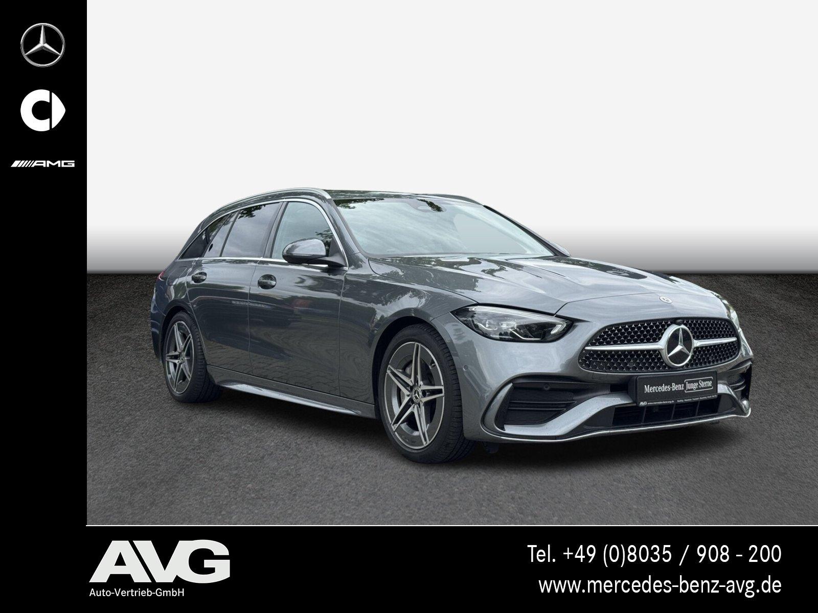Mercedes-Benz C 180 T-Modell AMG MBUX Pano LED RFK Carplay KEY
