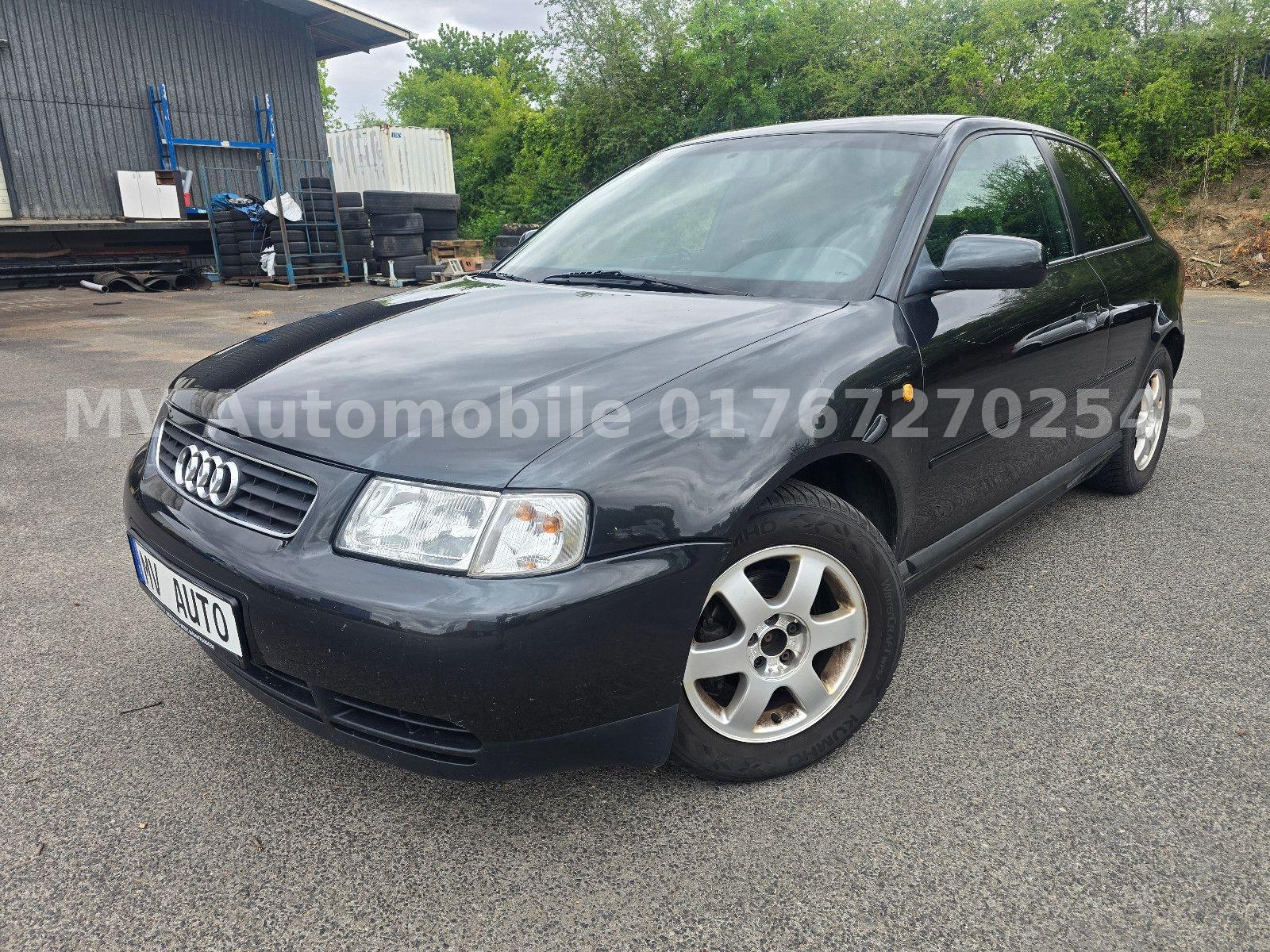 Audi A3 1.6 "SAUBER"TÜV NEU*KLIMAAUT"LEDERLENKRAD"ALU