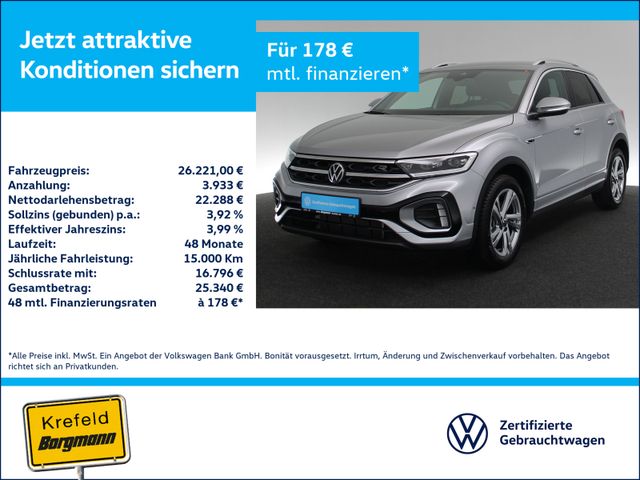 Volkswagen T-Roc 1.0 TSI R-Line LED ACC KAMERA SHZ PDC