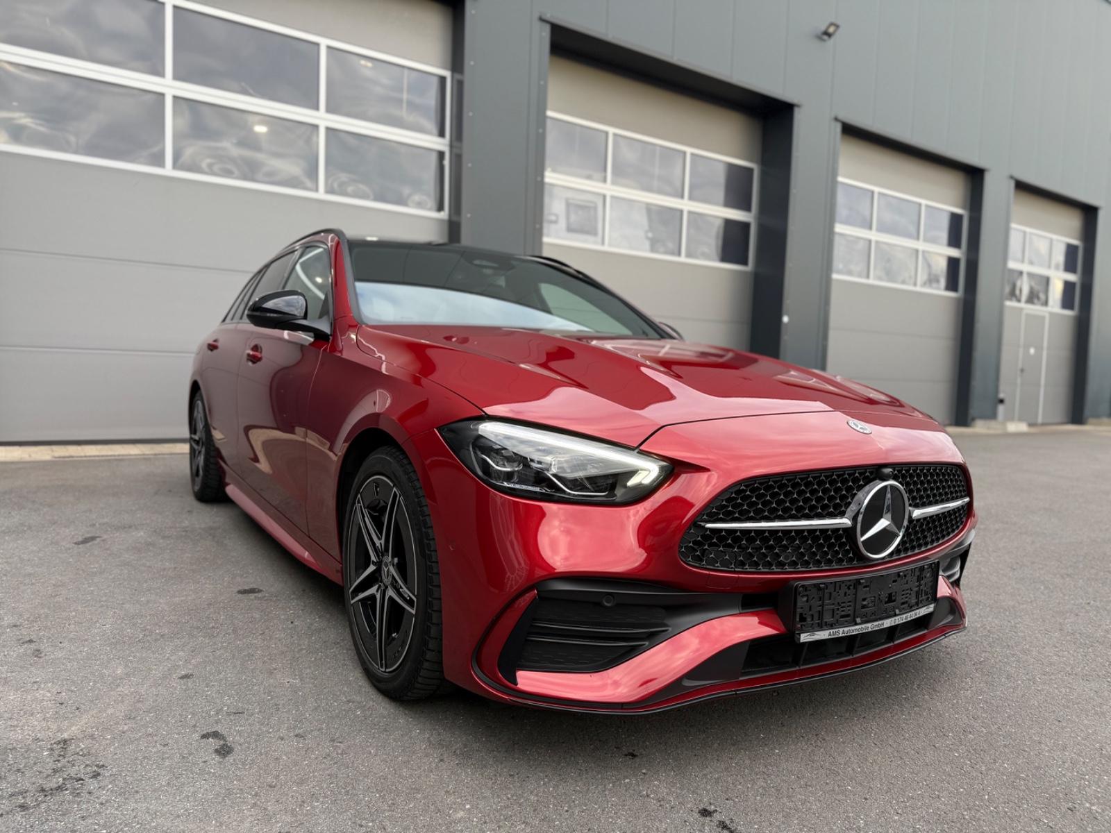 Mercedes-Benz C 200 T AMG 9G,Night,Pano,Kamera,DAB,Designo,AHK