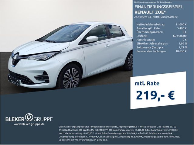 Renault ZOE Riviera Z.E. 50 R135 Kaufbatterie