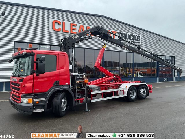 Scania P 320 Euro 6 Hiab 14 Tonmeter laadkraan