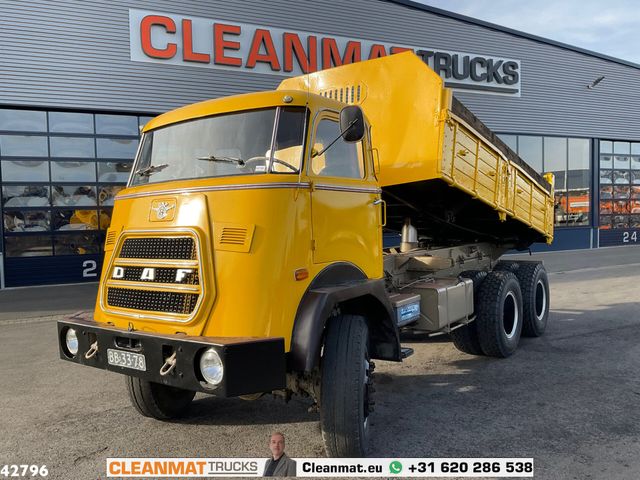 DAF AZ 1900 DS 420 6x6 Driezijdige kipper "Oldtimer"