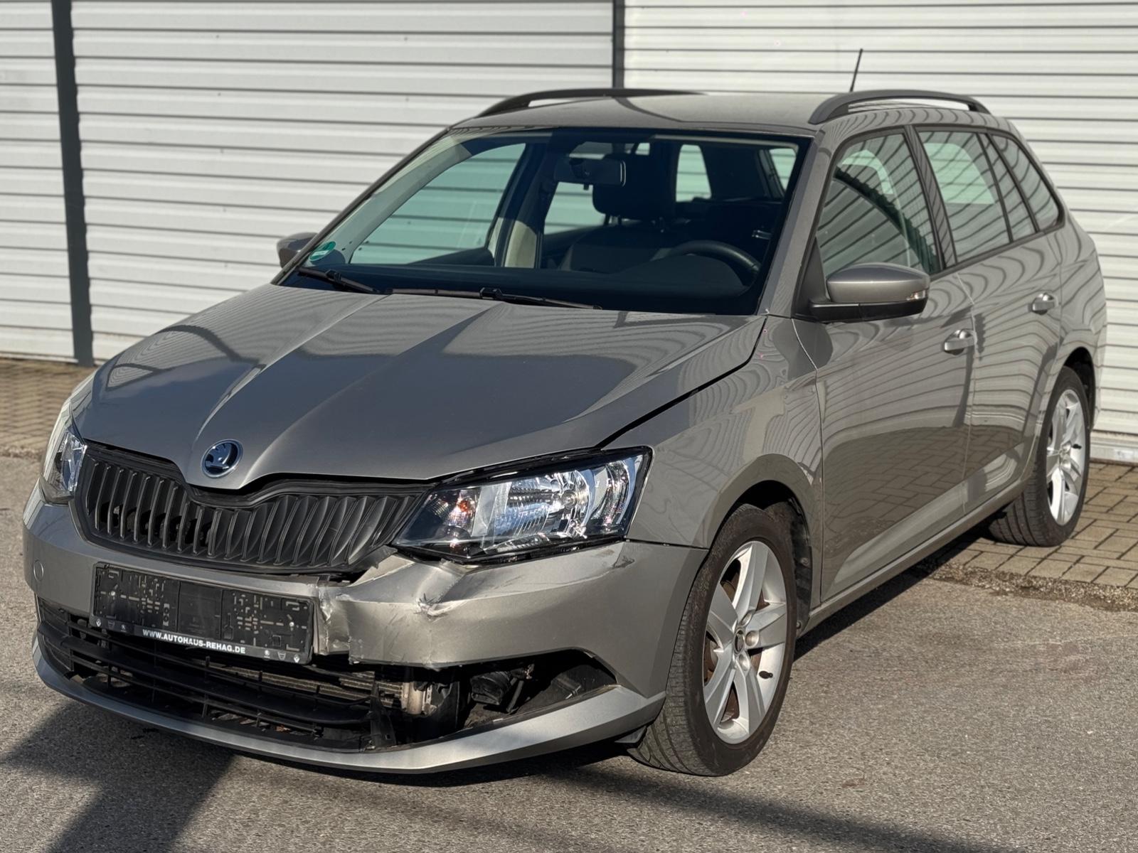 Skoda Fabia 1.0 Combi-1.Hand-Klima-PDC-8fach-Scheckhef