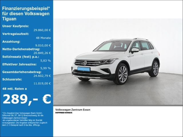 Volkswagen Tiguan Elegance 4Motion TDI DSG Matrix Navi PDC