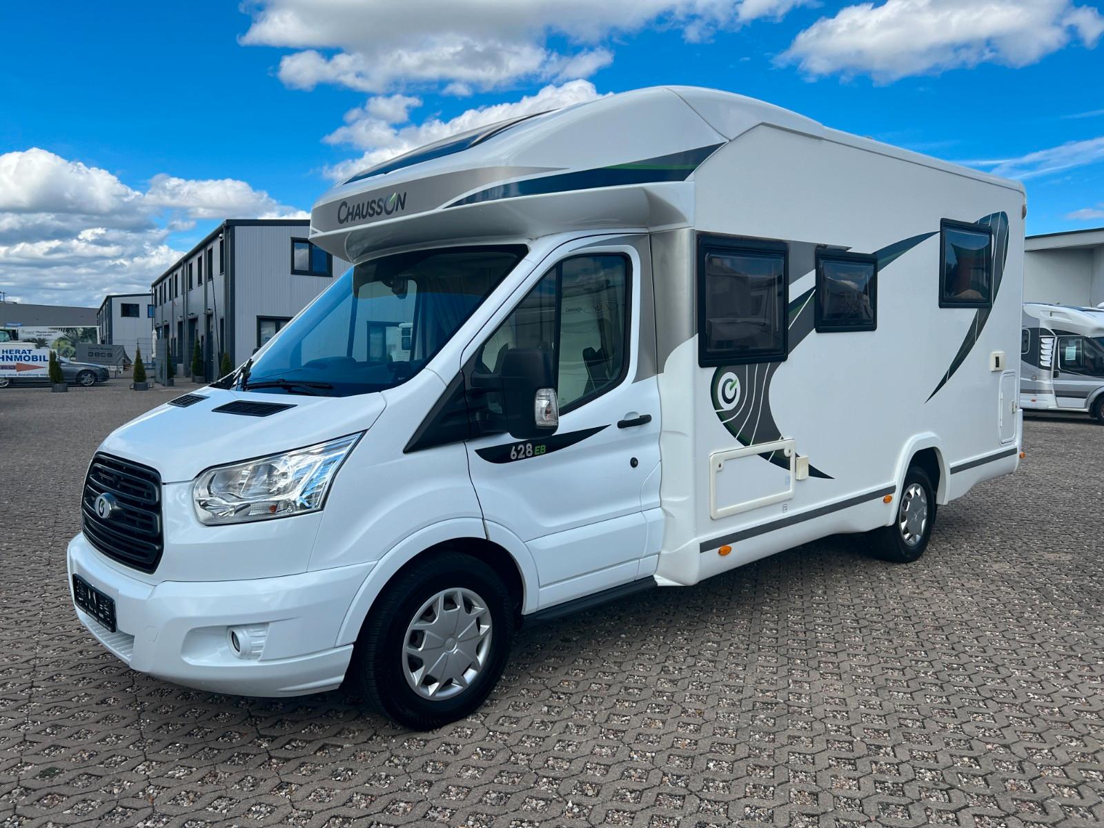 Chausson 628 EB *QUEENSBETT*SOLAR*LUFTFEDERUNG*KAMERA*