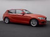 BMW 118i Navi WLAN PDC Lordos LED Geschwindigkeitsr - rote BMW 1er Reihe